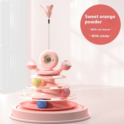 Interactive toy that keeps your cat active, smart, and entertained.