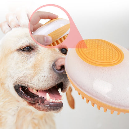 Silicone Pet Shower & Massage Comb