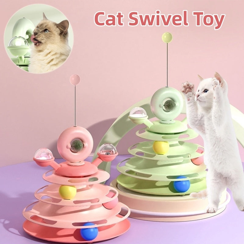 Interactive toy that keeps your cat active, smart, and entertained.