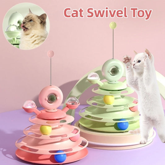 Interactive toy that keeps your cat active, smart, and entertained.