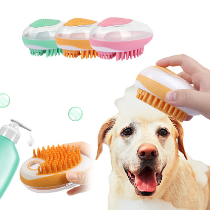 Silicone Pet Shower & Massage Comb